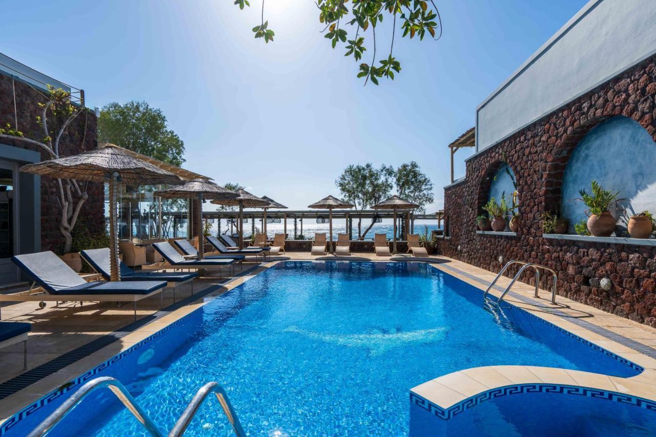 Elixir Del Mar On The Beach Kamari  Exterior photo