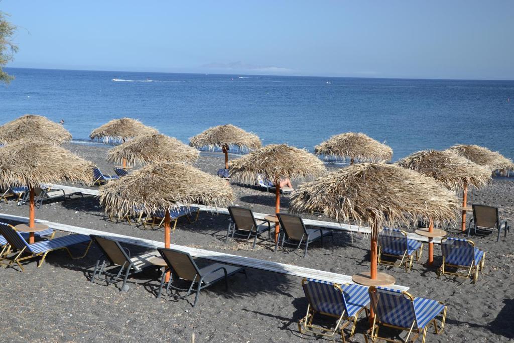 Elixir Del Mar On The Beach Kamari  Exterior photo